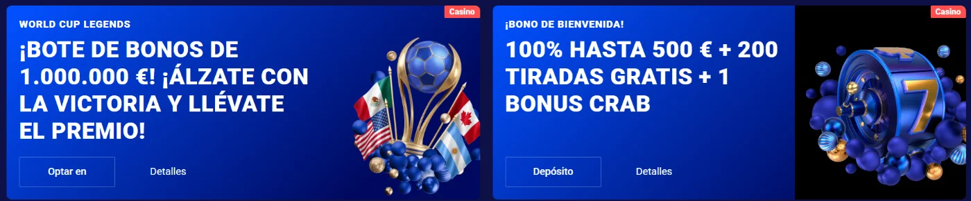 Frumzi Casino Bono de Bienvenida y Promoción Mundialista Frumzi Casino promociones con bono de bienvenida, tiradas gratis y premio World Cup Legends